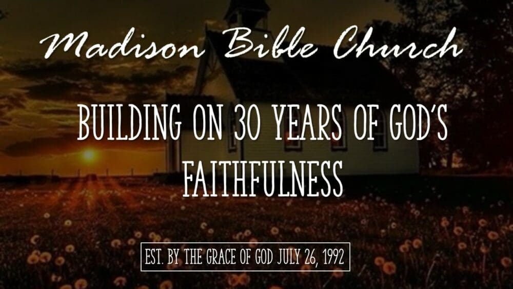 Building on 30 Years of God's Faithfulness Image