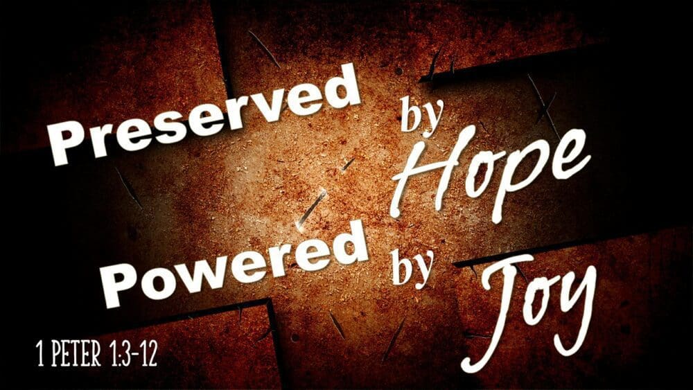 Preserved by Hope, Powered by Joy Image
