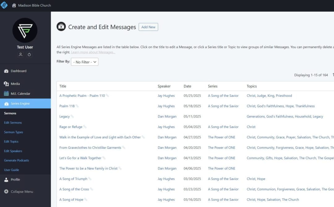 Website Administration