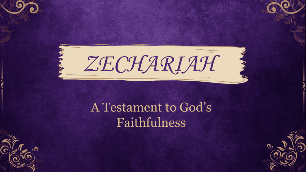The Book of Zechariah